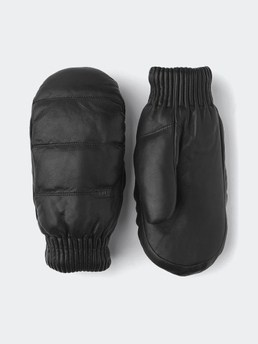 Hestra Valdres Mitt Black
