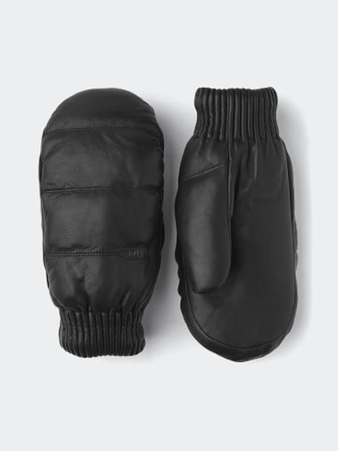 Hestra Valdres Mitt Black