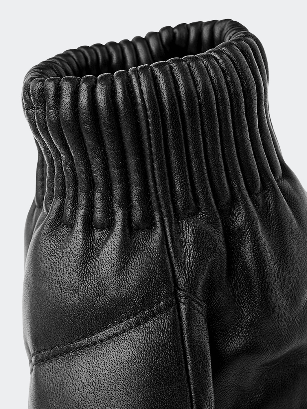 Hestra Valdres Mitt Black