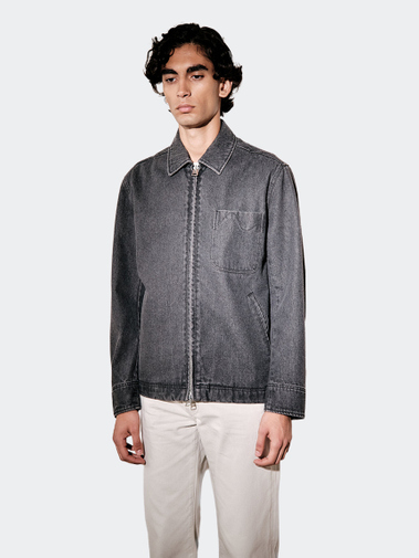 Brixtol Textiles Martin Washed Black