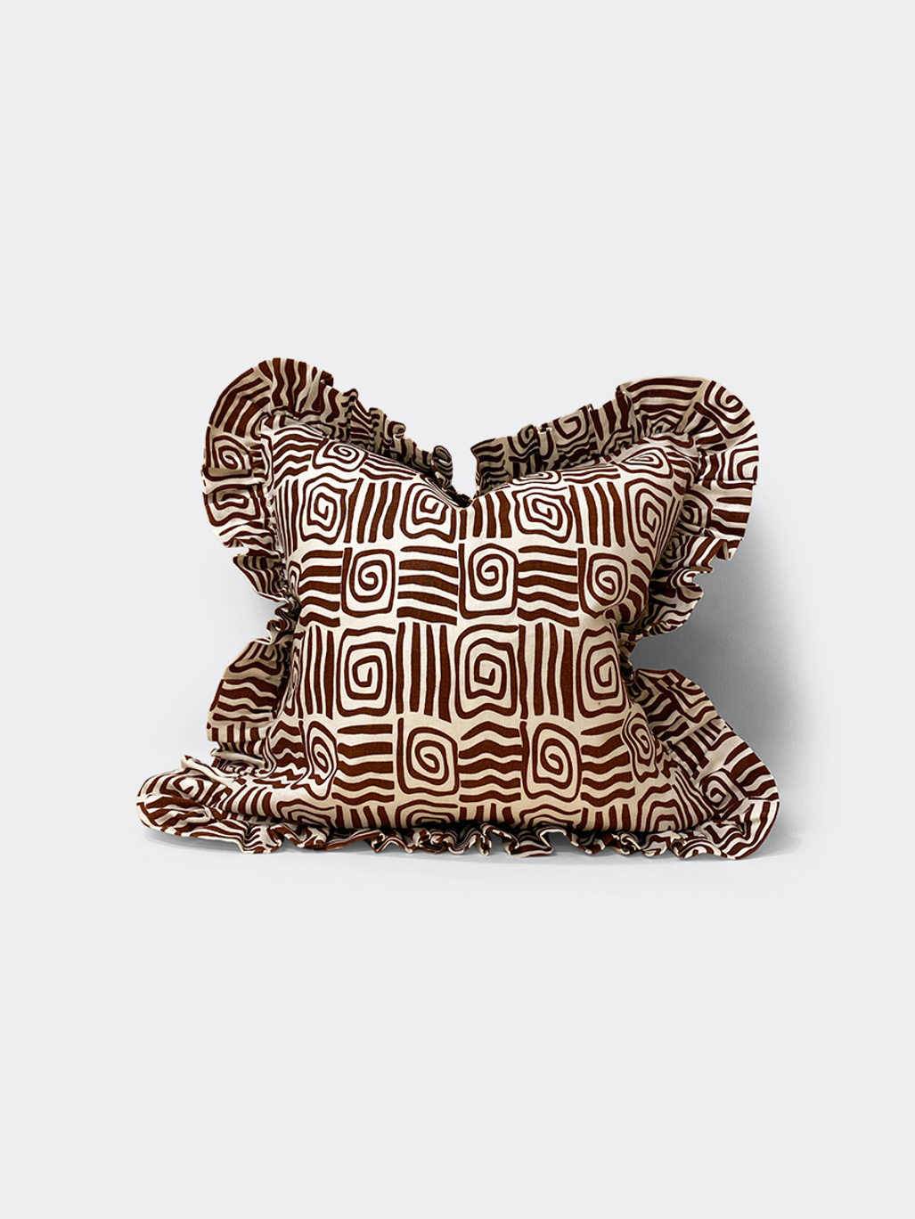 KJP Athena Pillow Cover Cacao
