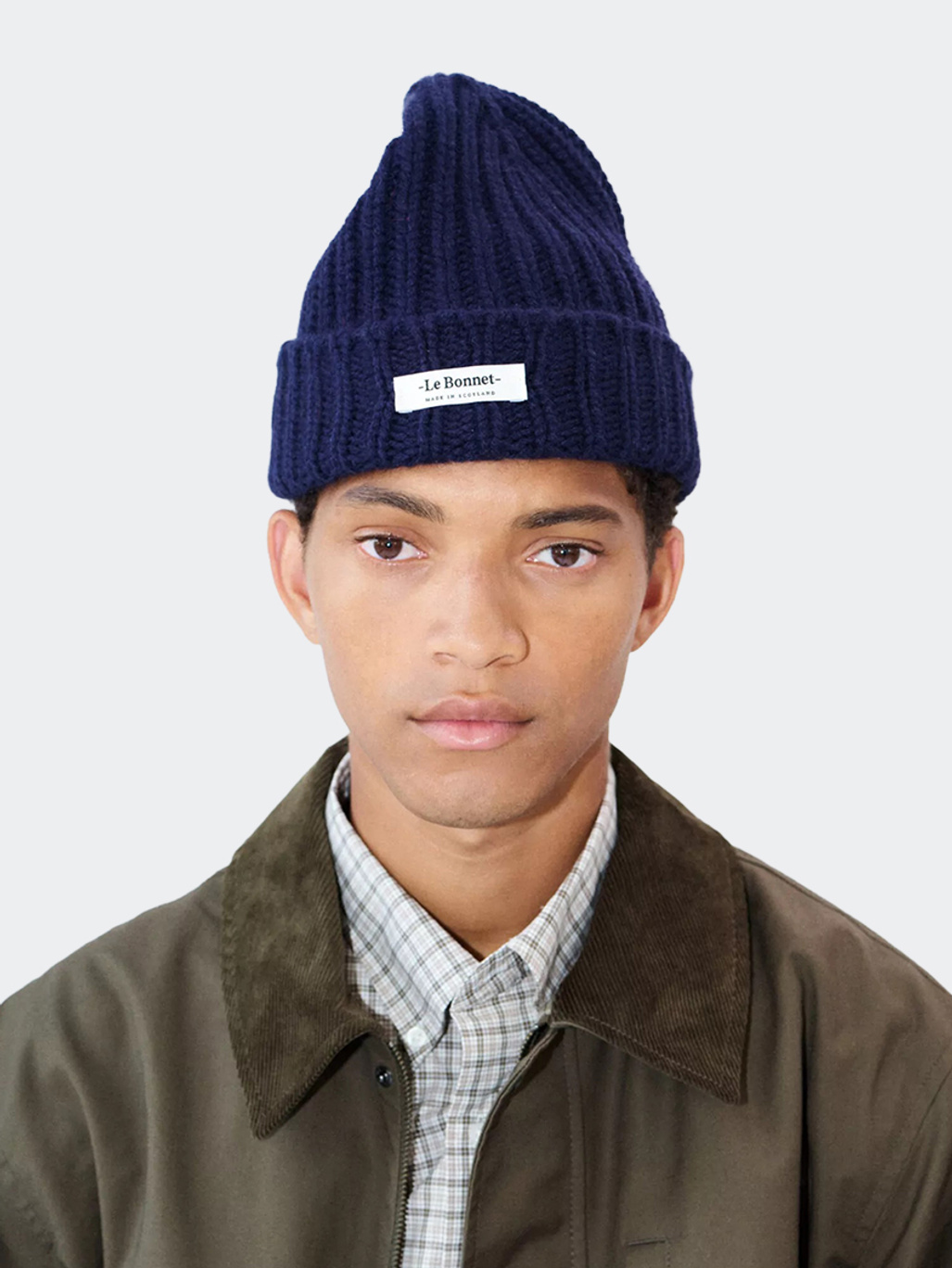 Le Bonnet Beanie Logo Midnight