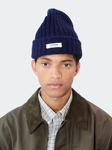 Le Bonnet Beanie Logo Midnight