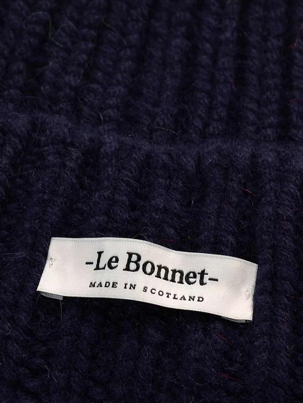 Le Bonnet Beanie Logo Midnight