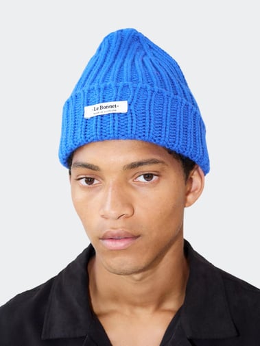 Le Bonnet Beanie Logo Royal Azure