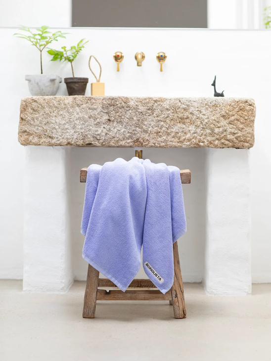 Bongusta Naram Hand Towel Lavender Blue
