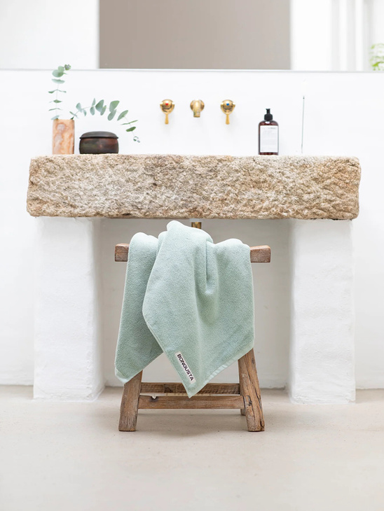 Bongusta Naram Hand Towel Silver Sage