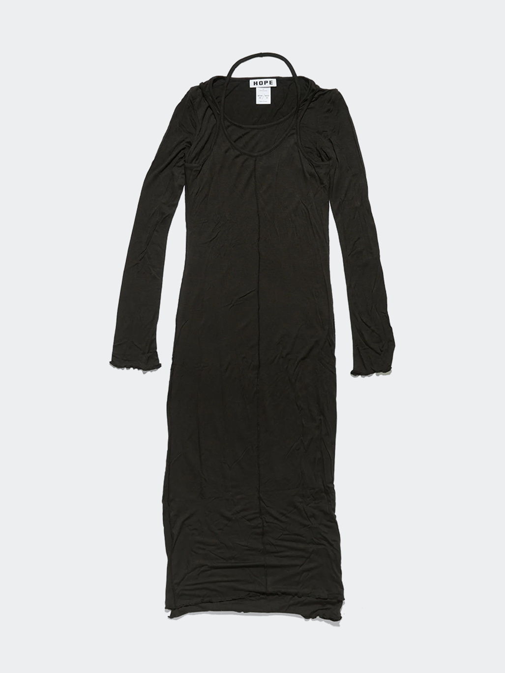 Hope Dual Dress Black Thin Jersey