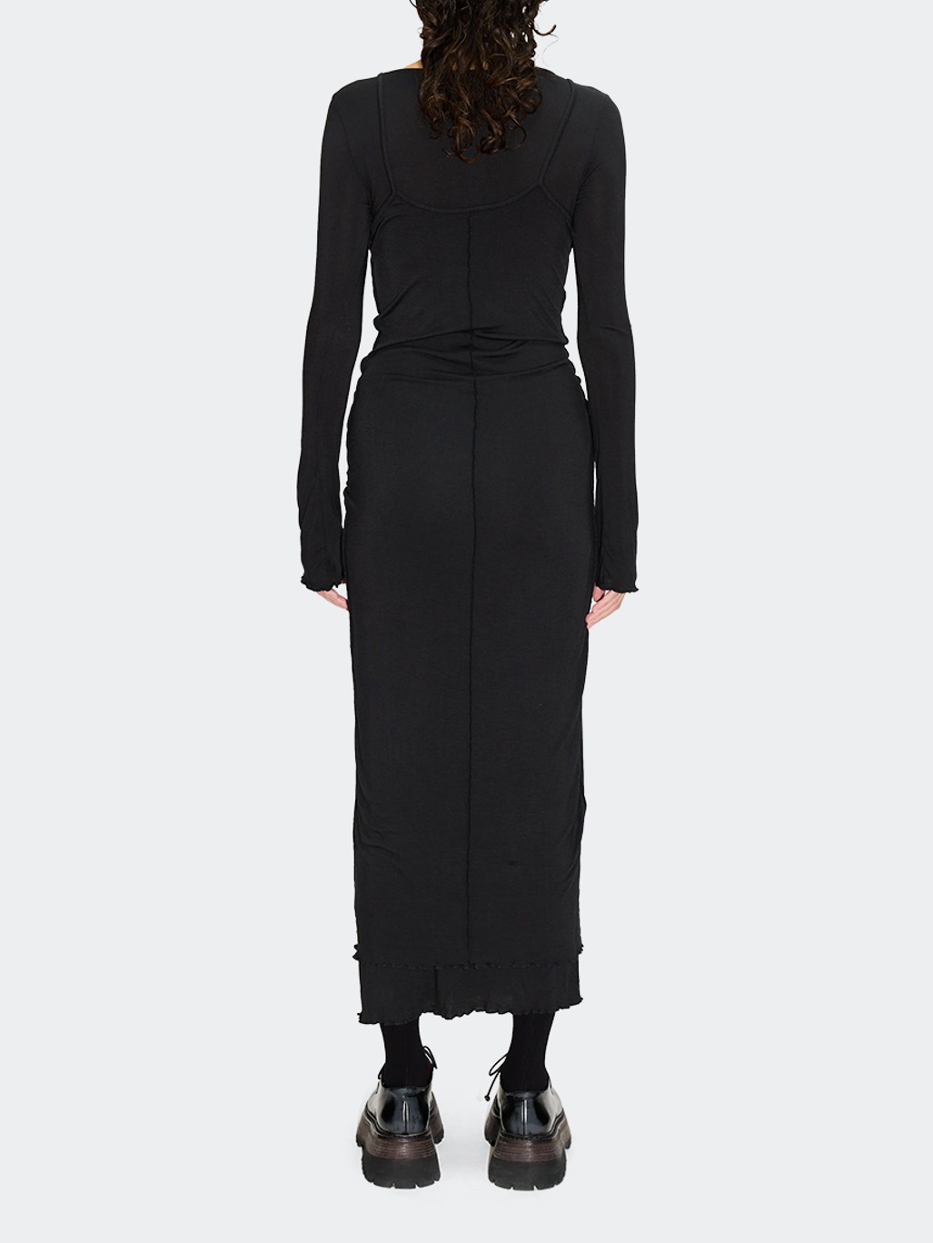 Hope Dual Dress Black Thin Jersey