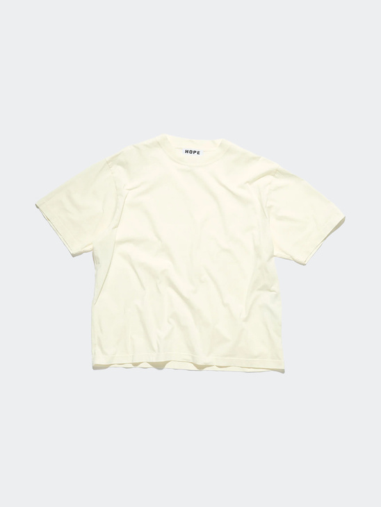 Hope Boxy Tee OffWhite Jersey