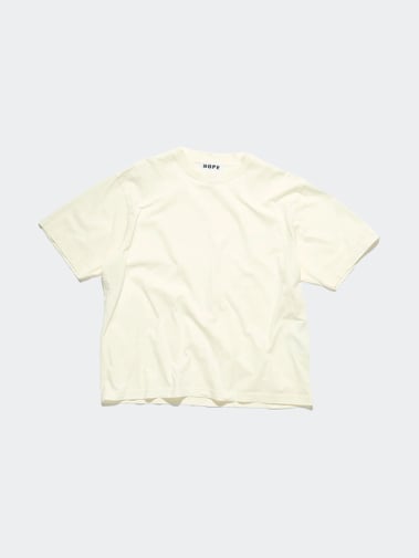 Hope Boxy Tee OffWhite Jersey