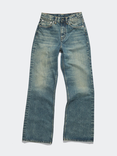Hope Beat Jeans Mid Blue Dirty