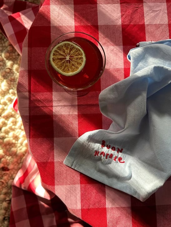 Midnatt Napkin Set Josefin Christmas