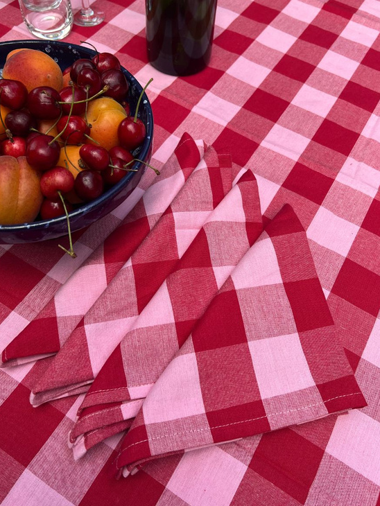 Midnatt Napkin Set Paola Pink