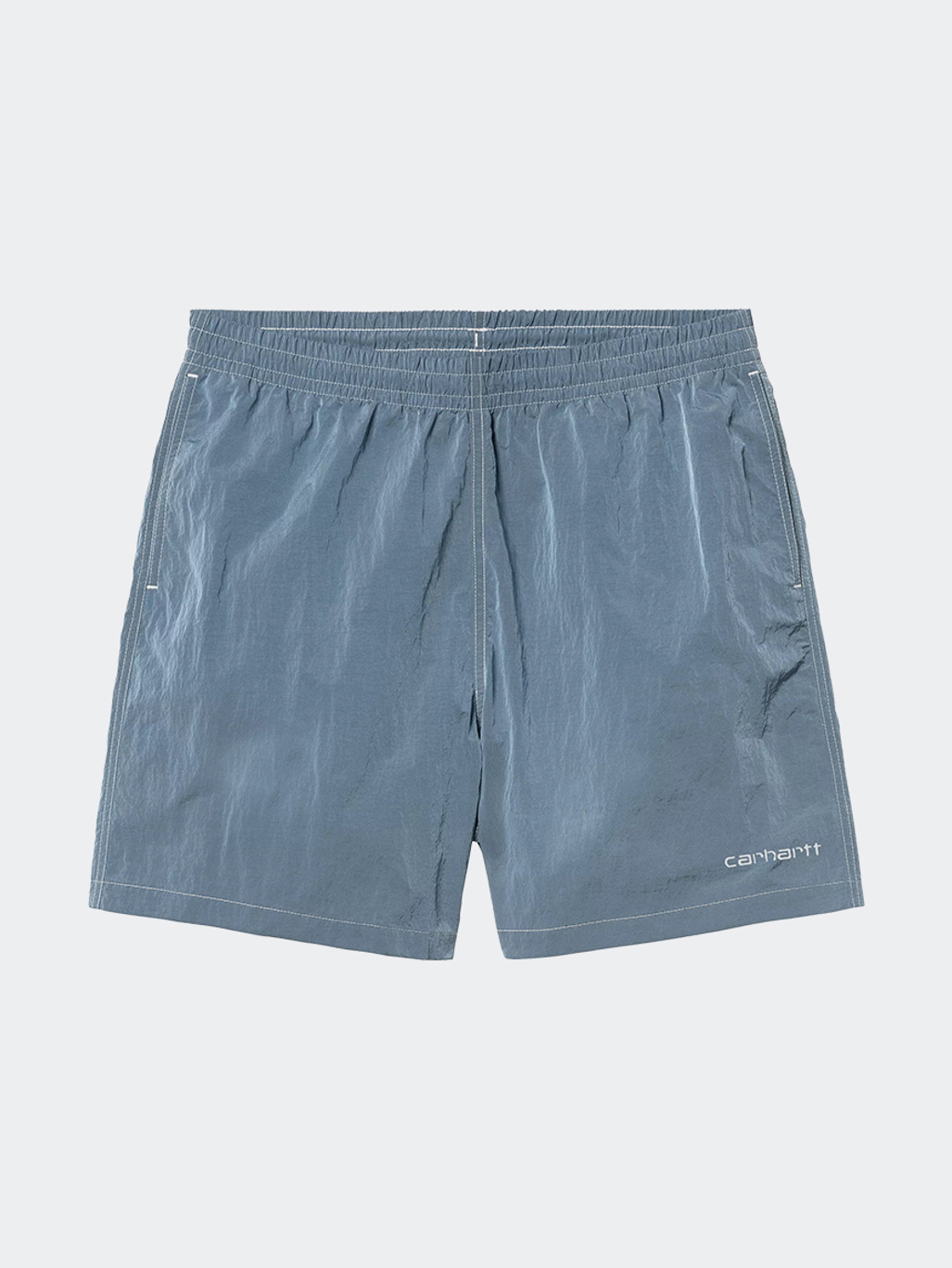 Carhartt WIP Canby Swim Trunks Clay Blue  White