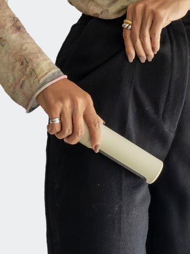Steamery Lint Brush Sand