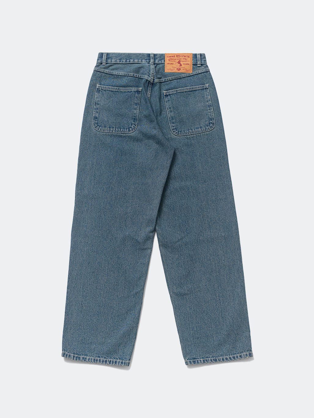 Carne Bollente Love Pants 00s Jet Bleached Blue