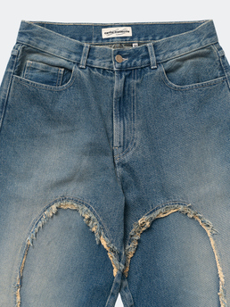 Carne Bollente Love Pants 00s Jet Bleached Blue