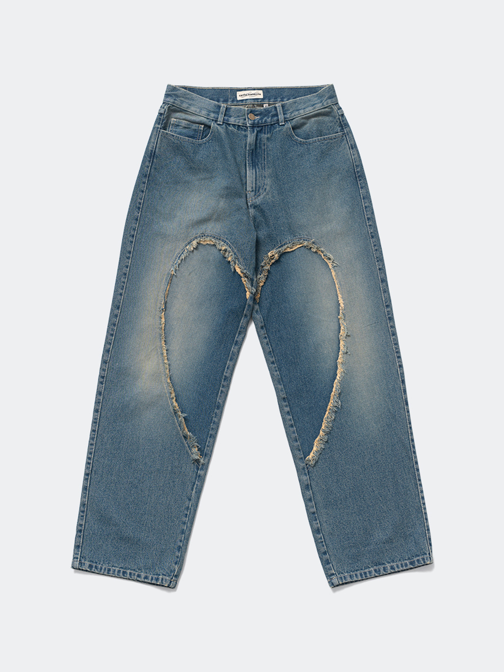 Carne Bollente Love Pants 00s Jet Bleached Blue