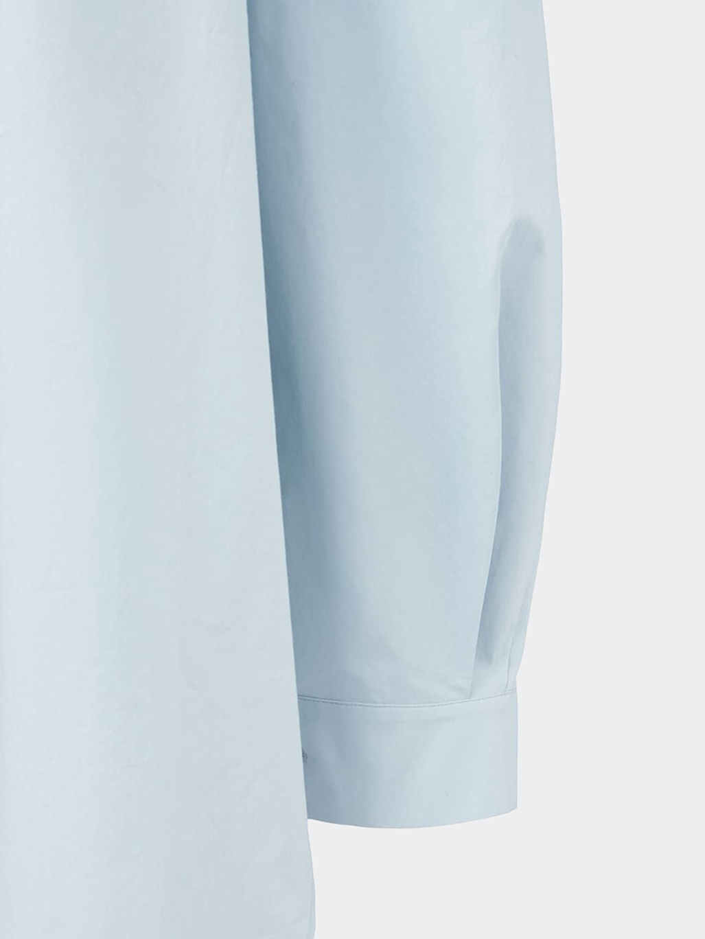Amomento Oversized Shirts Light Blue
