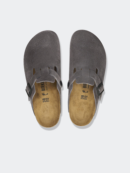 Birkenstock Boston LEVE Velvet Grey M