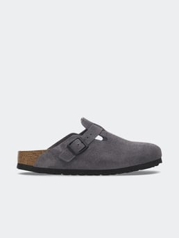 Birkenstock Boston LEVE Velvet Grey M