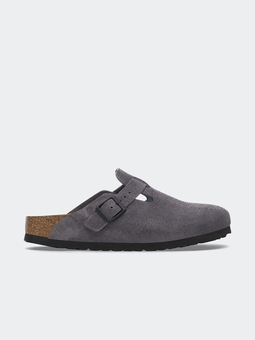 Birkenstock Boston LEVE Velvet Grey M