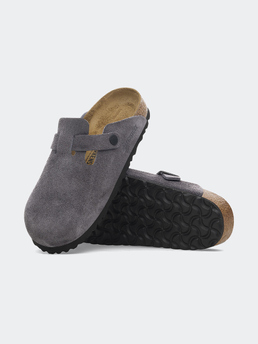 Birkenstock Boston LEVE Velvet Grey M