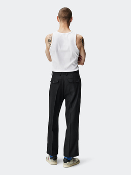 ADNYM Garcon Trouser Smoke Black