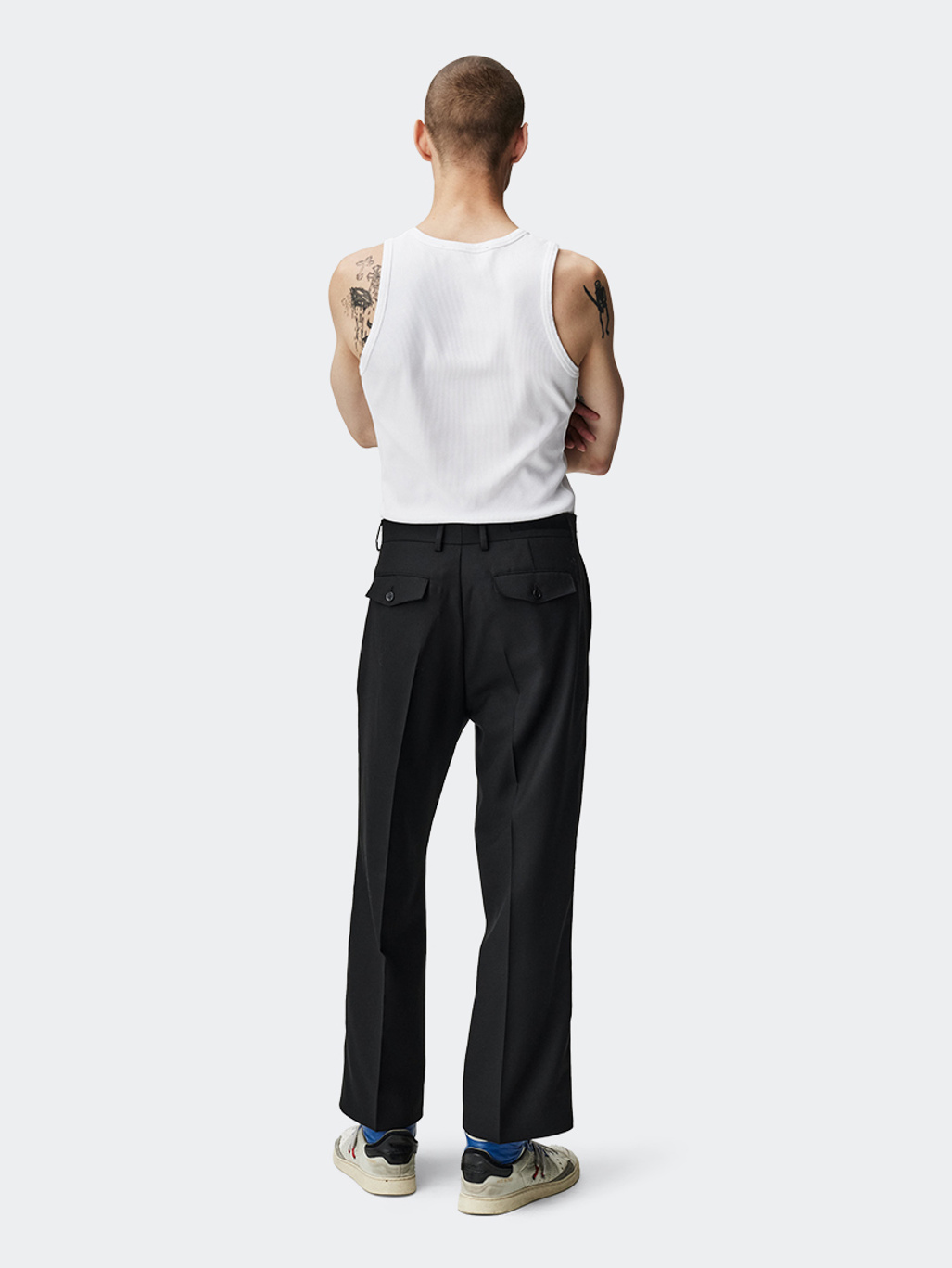 ADNYM Garcon Trouser Smoke Black