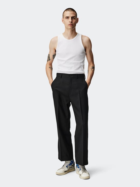 ADNYM Garcon Trouser Smoke Black