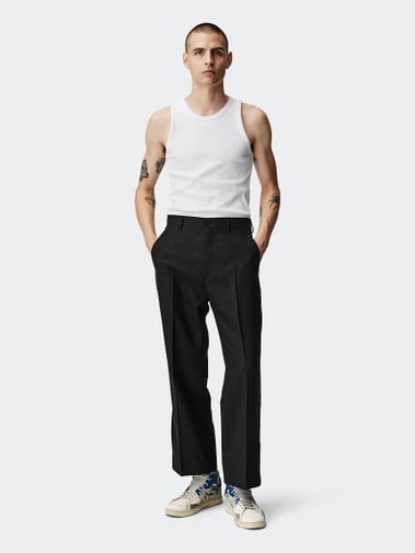 ADNYM Garcon Trouser Smoke Black