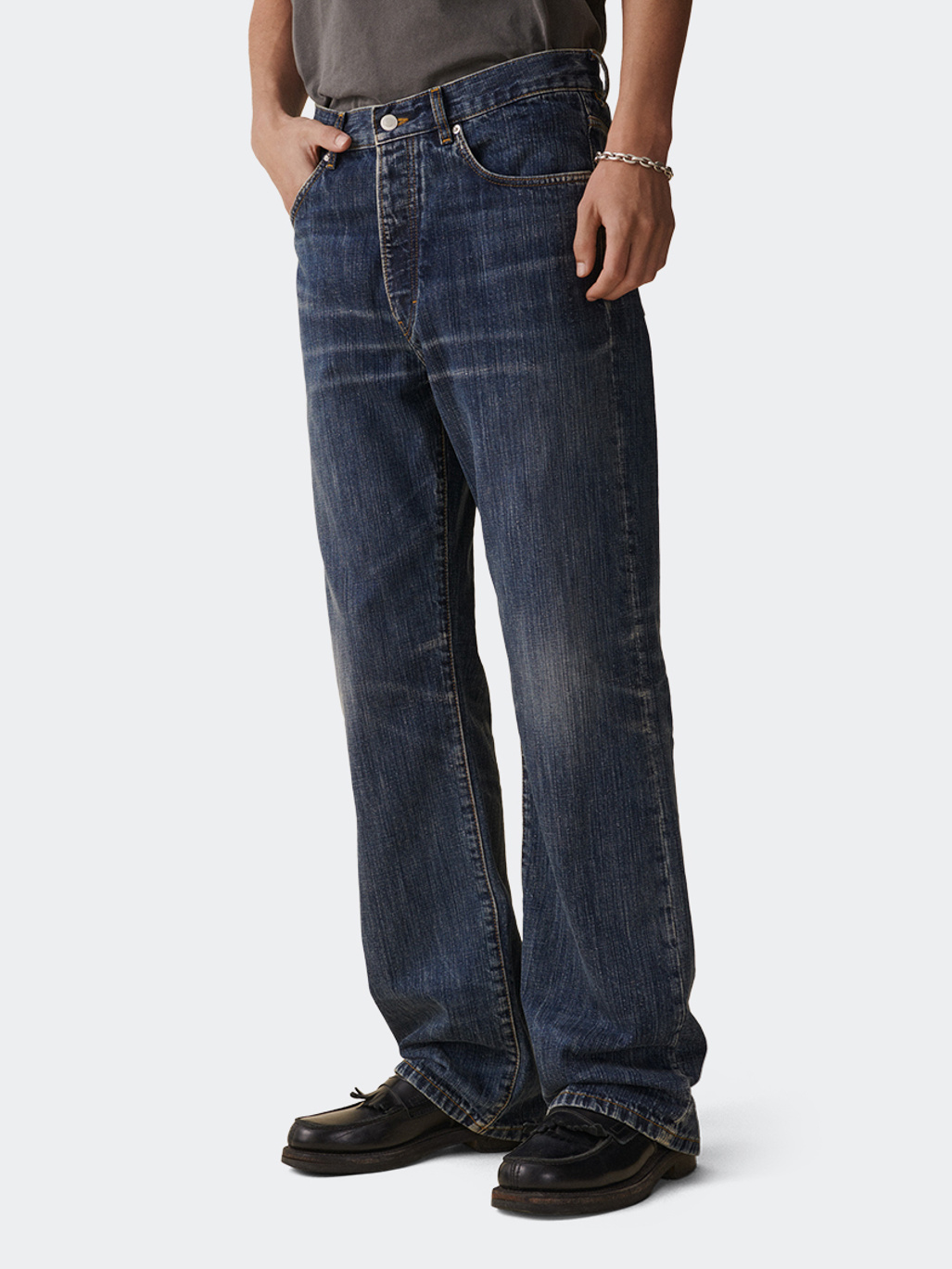 Jeanerica Vega Dark Blue Righe