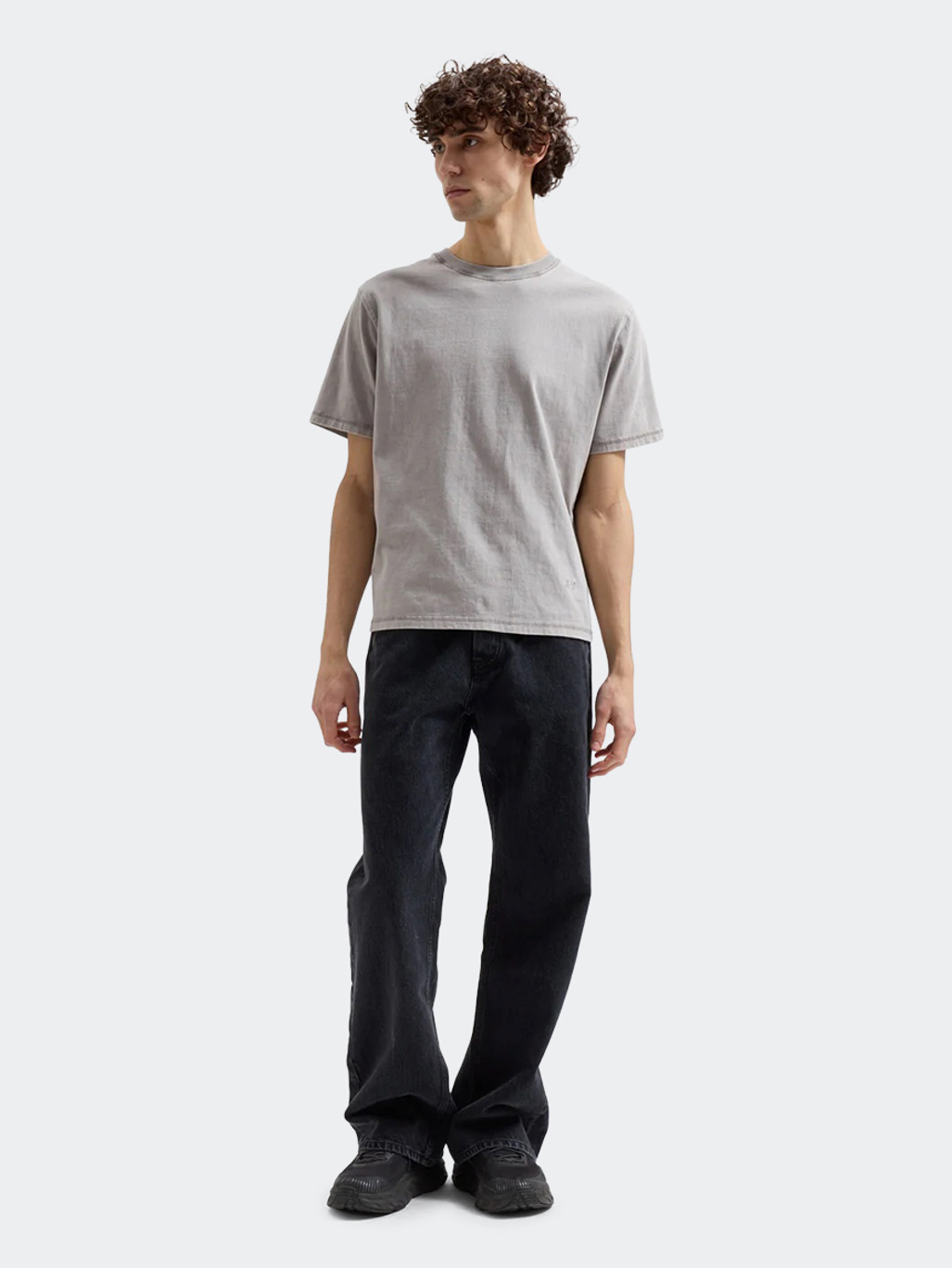 Brixtol Textiles BT T-shirt Washed Grey