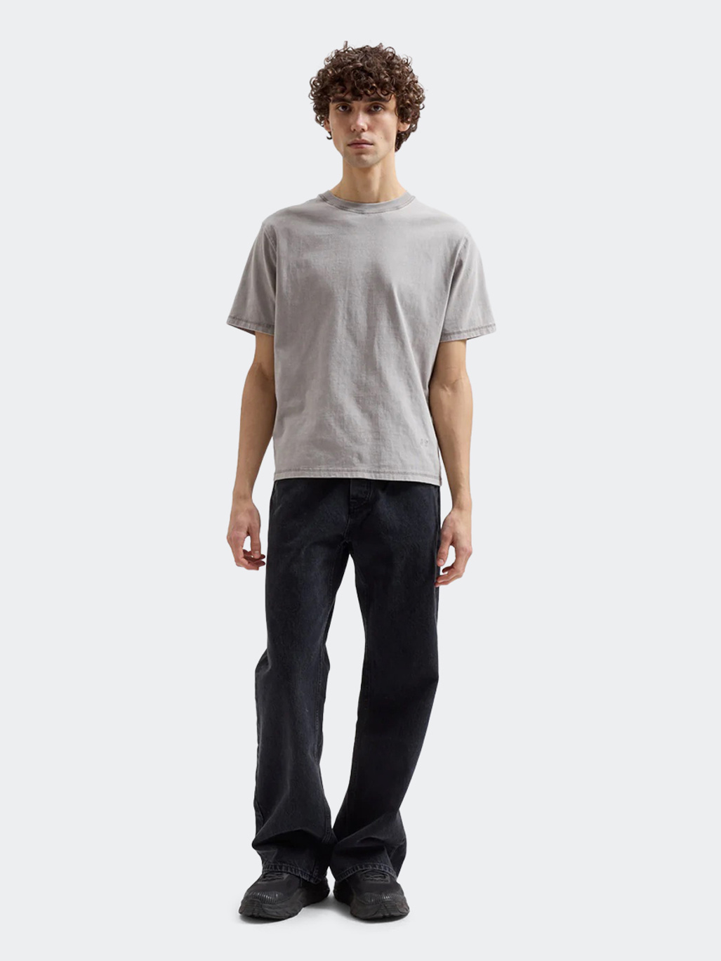 Brixtol Textiles BT T-shirt Washed Grey