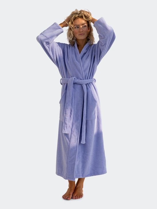 Bongusta Naram Bathrobe Lavender Blue