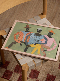 The Poster Club Hanging Out - Ibi Meier - Oruitemeka