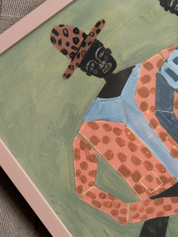 The Poster Club Hanging Out - Ibi Meier - Oruitemeka