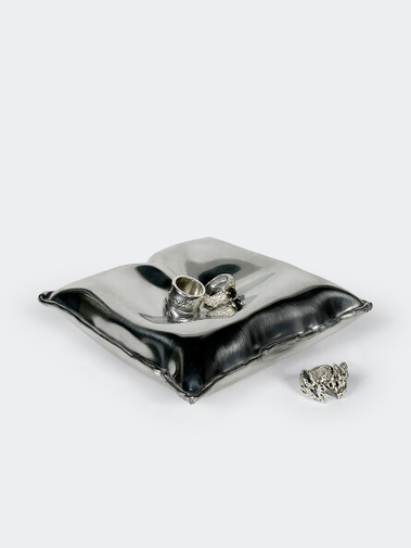 Emma Stocklassa Pillow Bowl Aluminium Large