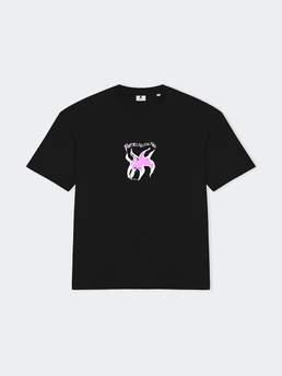 Poetic Collective Fluid Tribal T-shirt Black