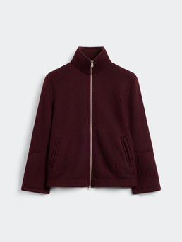 Brixtol Textiles Seven Wmn Wool Burgundy