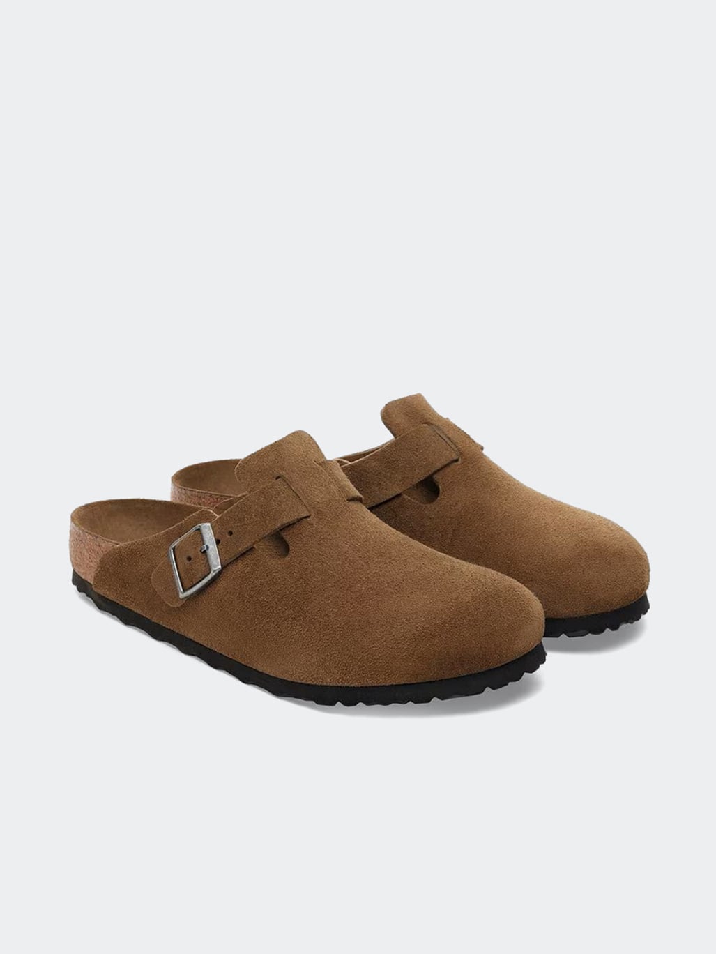 Birkenstock Boston SFB LEVE Dark Tea Tonal FB