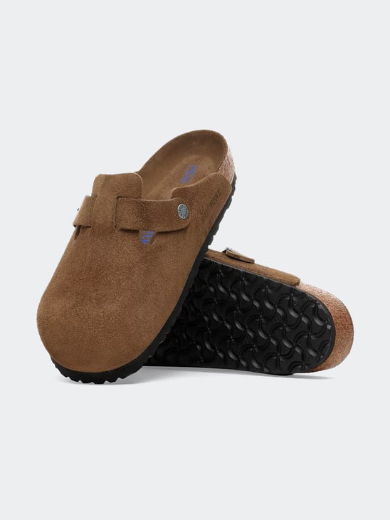 Birkenstock Boston SFB LEVE Dark Tea Tonal FB