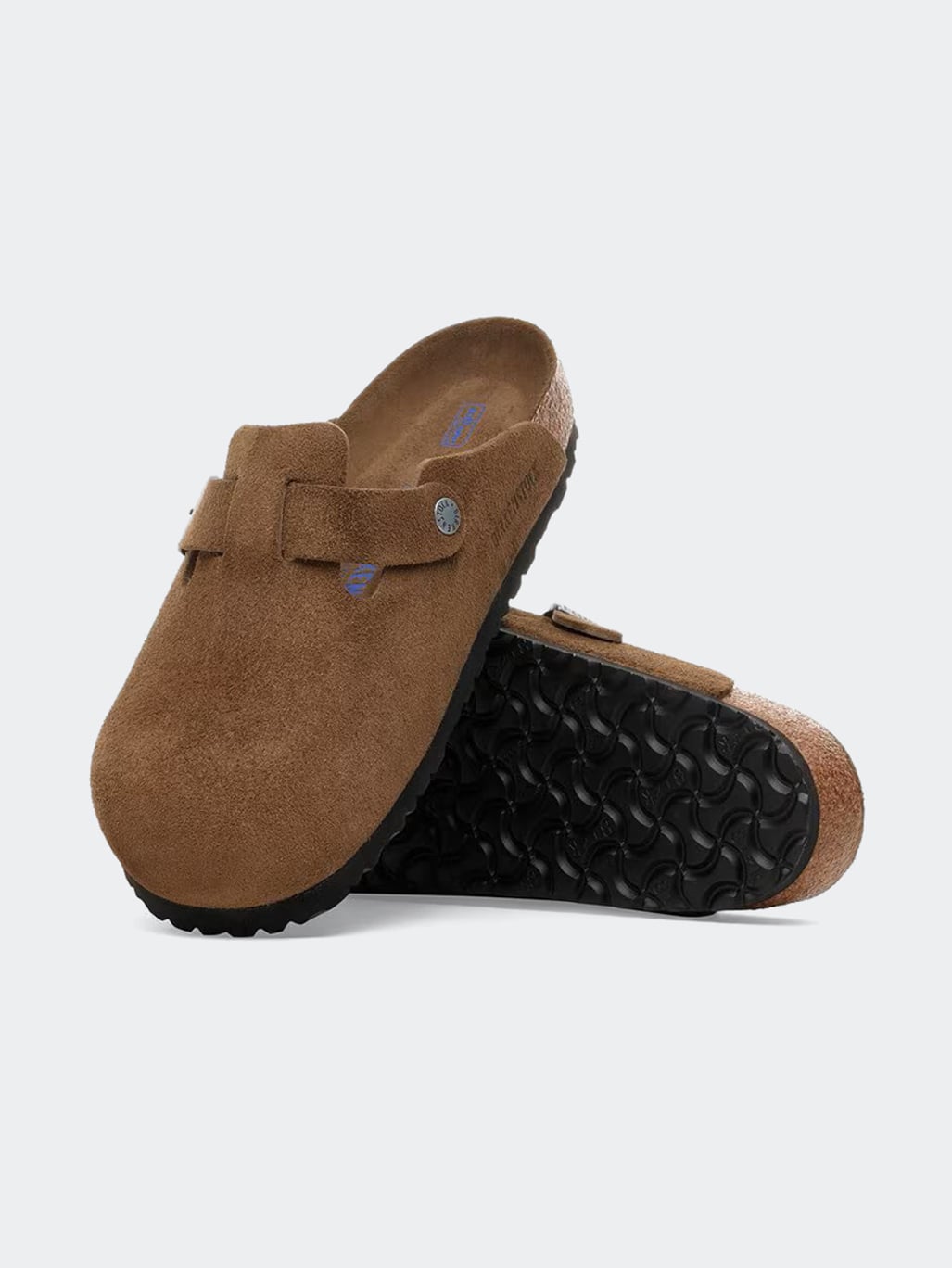 Birkenstock Boston SFB LEVE Dark Tea Tonal FB