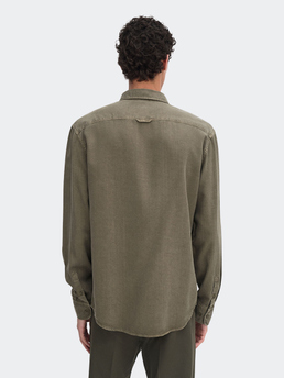 Filippa K Zachary Shirt Dark Olive Green