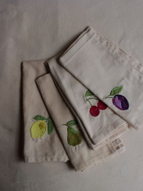 Midnatt Napkin Set Tutti Frutti
