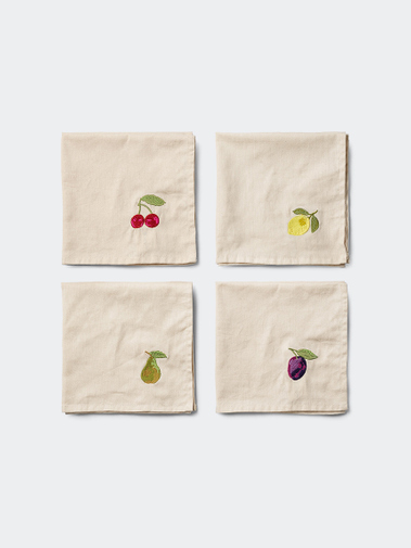 Midnatt Napkin Set Tutti Frutti