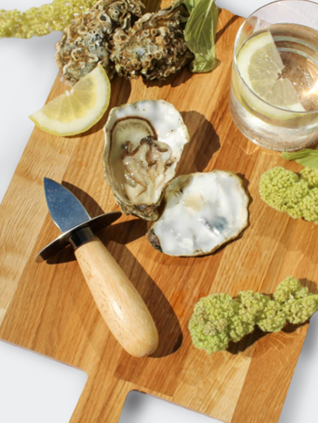 Roger Orfèvre Oyster Opener Beech Wood