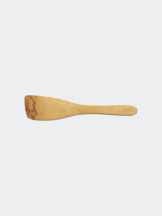 Roger Orfèvre Curved Spatula Olive Wood