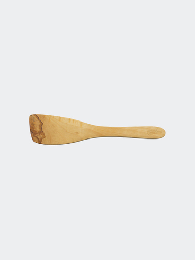 Roger Orfèvre Curved Spatula Olive Wood